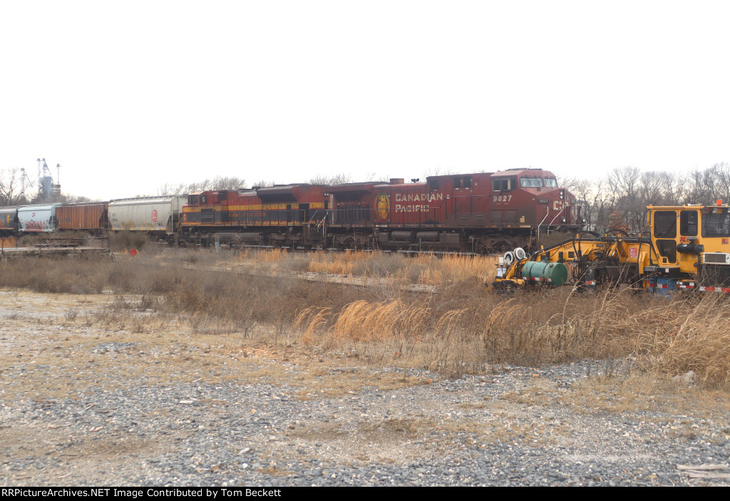 DPUs and track equipment